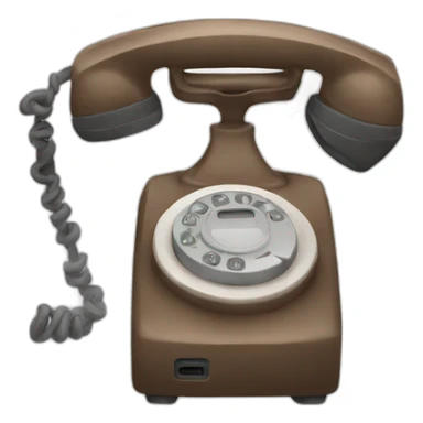 phone that is ringing sticker