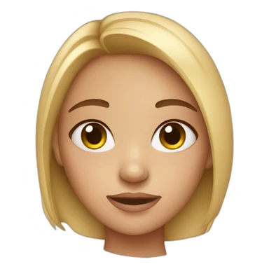 girl with acne  sticker