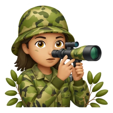 bush sniper sticker