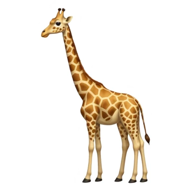 High resolution giraffe  sticker