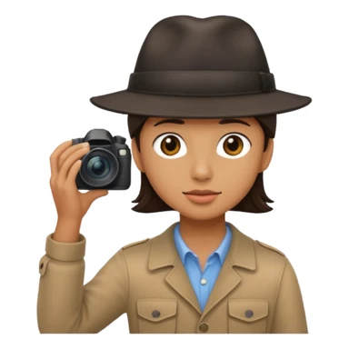 photographer facing away sticker