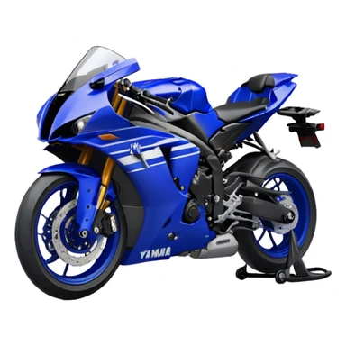 Yamaha YZF (Sportbike) - Yamaha YZF-R1 (Model Year: 2022) (Iconic colour: Blue) sticker