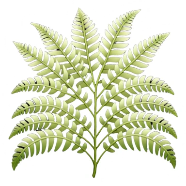 Fern Maori design.. sticker