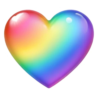 Heart rainbow amsung ui 5 galaxy sticker