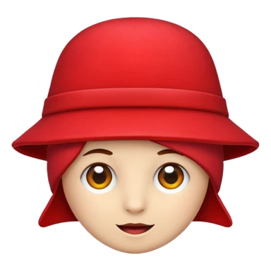  A only red hat sticker
