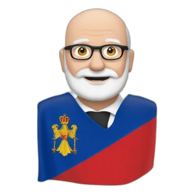 Frans Timmermans with Niedersachsen flag sticker