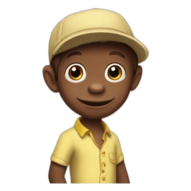 curious george sticker