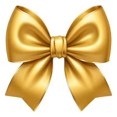 Gold Bow sticker
