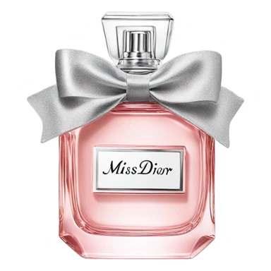 Miss dior perfume different views sticker