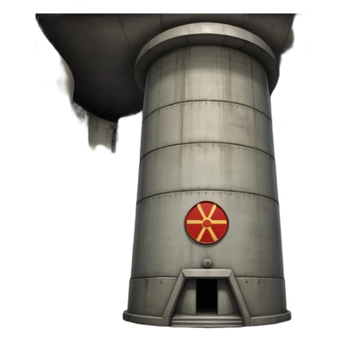 underground nuclear missile silo sticker