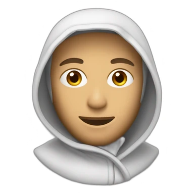 Un musulman avec un cagoule de plaquer sticker