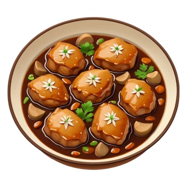 chicken pork coconut adobo sticker