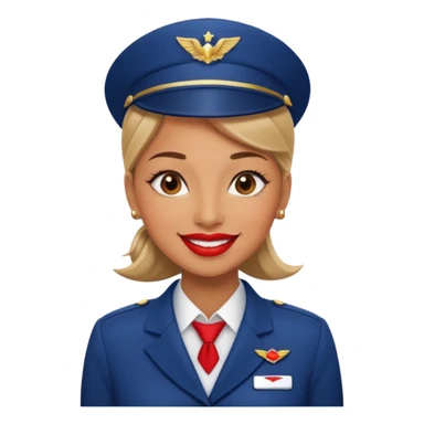 coworkers flight attendant  sticker