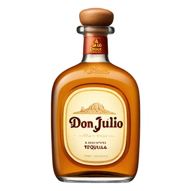 Don julio tequila bottle  sticker