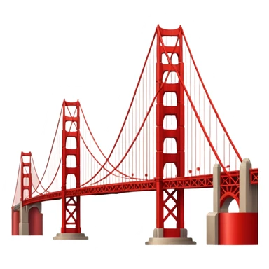 golden gate bridge sticker