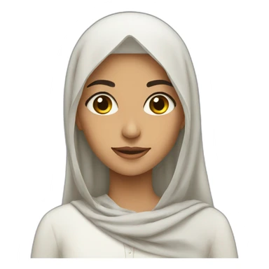 Saudi young woman sticker