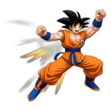 goku kamehameha sticker
