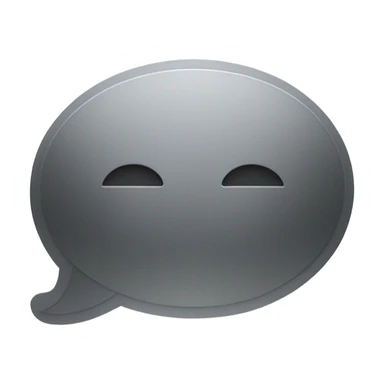 Generate me a unique, original, elegant, modern emoji image that indicates that an option is not available at the moment (for example an online chat). sticker