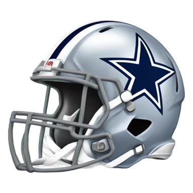 Dallas Cowboys helmet  sticker