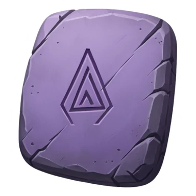 purple runestone sticker
