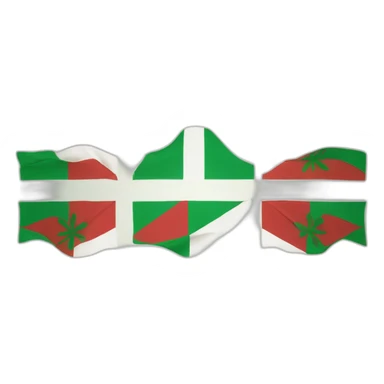 Basque flag sticker