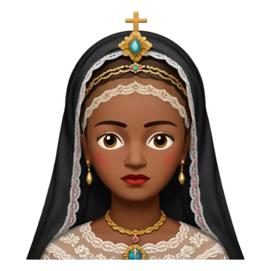 Frida Kahlo in church sticker