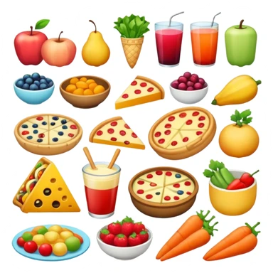 Nourriture aestetic sticker