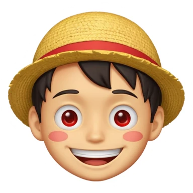 Luffy joyboy emoji sticker