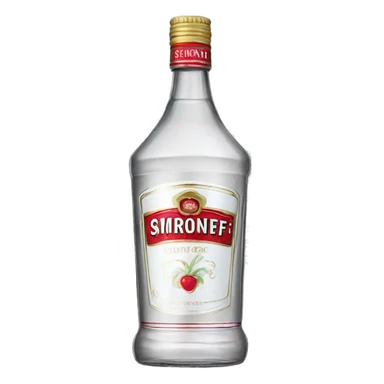 Smirnoff vodka sticker