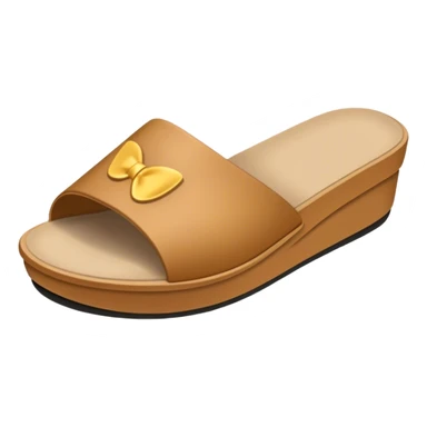 Jesus Christ's single open toe slipper sticker