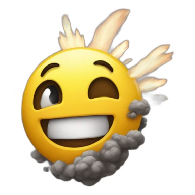 Grosse qui explose sticker