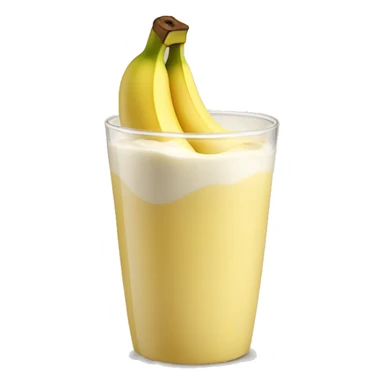 Banana con leche sticker