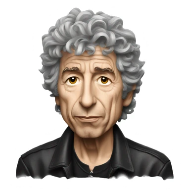 Waterfall Bob dylan sticker