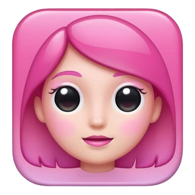 Netflix aesthetic N in pink sticker