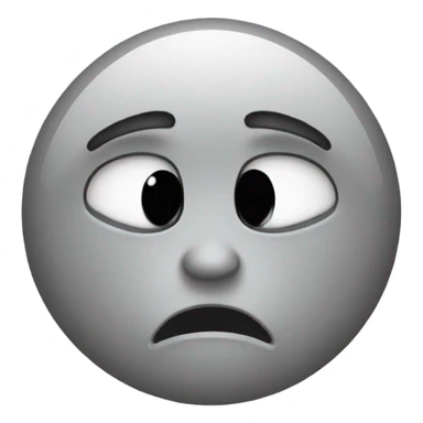 Crying emoji with a hand peace sign sticker