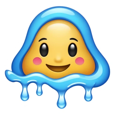 spell out the word "wavy" in a blue graffiti font sticker