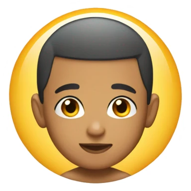 Hispanic boy with buzzcut sticker