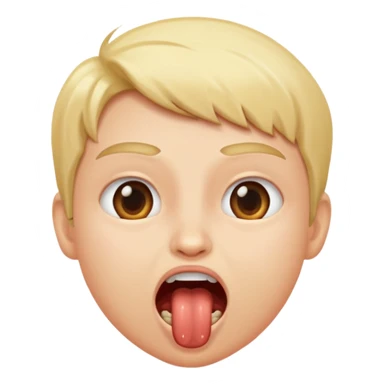 Hungry emoji sticker