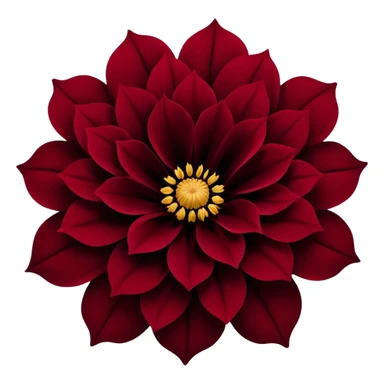 Black dahlia sticker