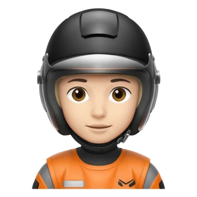 motorcycle human with helmet sticker