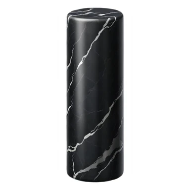 Black marble pillar  sticker