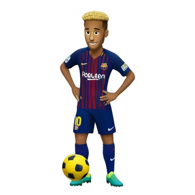 Neymar qui marque un but sticker