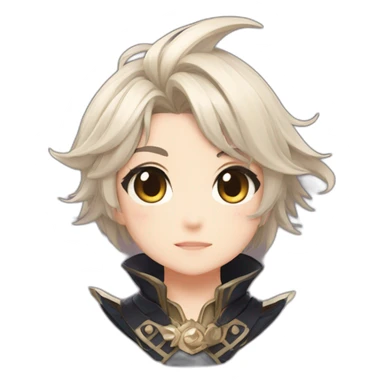 Genshin impact character Thoma sticker