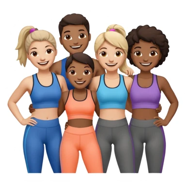 friendsfitness sticker