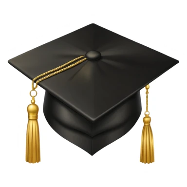 educational project, graduation cap sticker