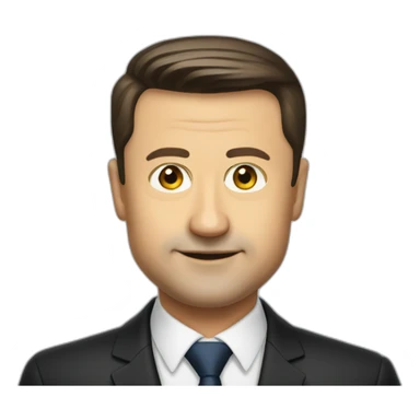 President Volodymyr Zelenskyy sticker
