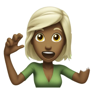 Mother nature slapping someone sticker