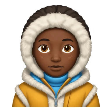 black eskimo  sticker