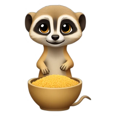 meerkat-with-wok sticker