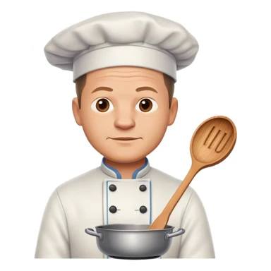 Olaf Scholz ist cooking sticker